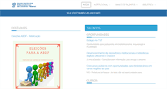 Desktop Screenshot of abdf.org.br